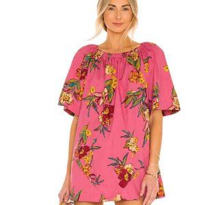 NWT:  Free People Jodie Floral-Print Tunic Dress Size: XS